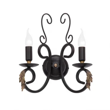 Бра Vitaluce V1014 V1014-1/2A Цвет арматуры чёрный Цвет плафонов розовый