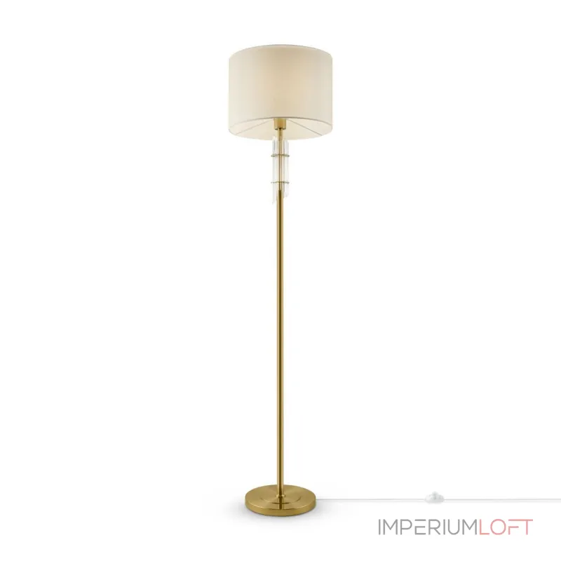 Торшер Maytoni Alloro MOD088FL-01BS Цвет арматуры латунь Цвет плафонов белый от ImperiumLoft Торшер Maytoni Alloro MOD088FL-01BS Цвет арматуры латунь Цвет плафонов белый от ImperiumLoft