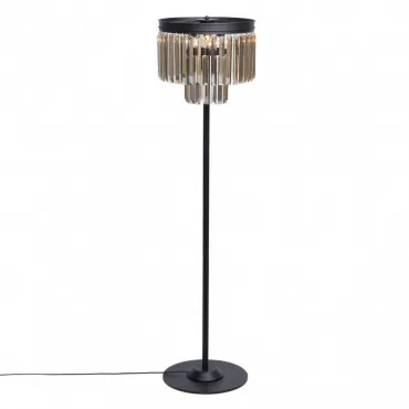 Торшер Vitaluce V5148 V5148-1/3P Цвет арматуры черный Цвет плафонов прозрачный
