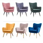 Дизайнерское кресло LaLume-KK00280 (Цвет: Серый) от ImperiumLoft