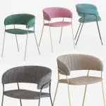 Дизайнерский обеденный стул LaLume-ST00244 Зеленый от ImperiumLoft