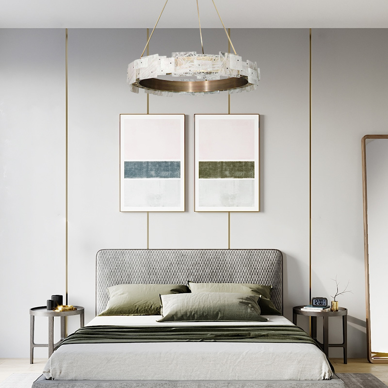 Подвесная люстра Frost Patterns & Brass D60