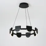 Подвесная люстра CANTO 8 D59 Black от ImperiumLoft