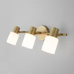 Бра Eurosvet Corso 20089/3 бронза Цвет арматуры бронза Цвет плафонов белый от ImperiumLoft