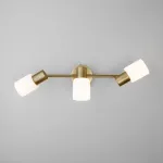 Бра Eurosvet Corso 20089/3 бронза Цвет арматуры бронза Цвет плафонов белый от ImperiumLoft