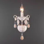 Бра Eurosvet Galatea 10009/1 золото с белым Цвет арматуры золото Цвет плафонов золото от ImperiumLoft