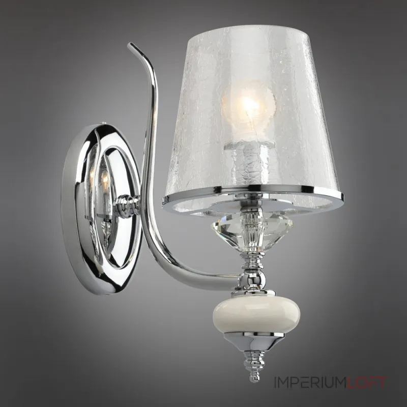 Бра Omnilux Aviano OML-84601-01 Цвет арматуры хром Цвет плафонов серый от ImperiumLoft Бра Omnilux Aviano OML-84601-01 Цвет арматуры хром Цвет плафонов серый от ImperiumLoft