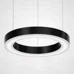 Люстра Light Ring Horizontal D40 Черный от ImperiumLoft
