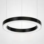 Люстра Light Ring Horizontal D50 Черный от ImperiumLoft