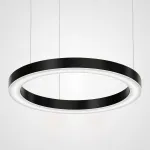 Люстра Light Ring Horizontal D60 Черный от ImperiumLoft