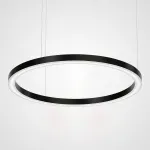 Люстра Light Ring Horizontal D100 Черный от ImperiumLoft