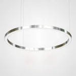 Люстра Light Ring Horizontal D120 Хром от ImperiumLoft