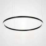 Люстра Light Ring Horizontal D150 Черный от ImperiumLoft