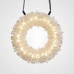 Подвесной светильник ROSLYN RING chrome D 40 от ImperiumLoft