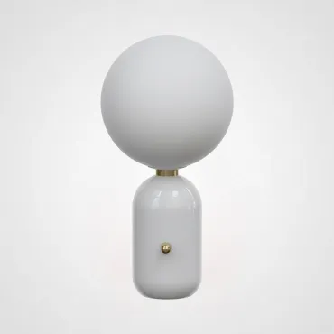 Настольная лампа Parachilna Aballs white (D25)