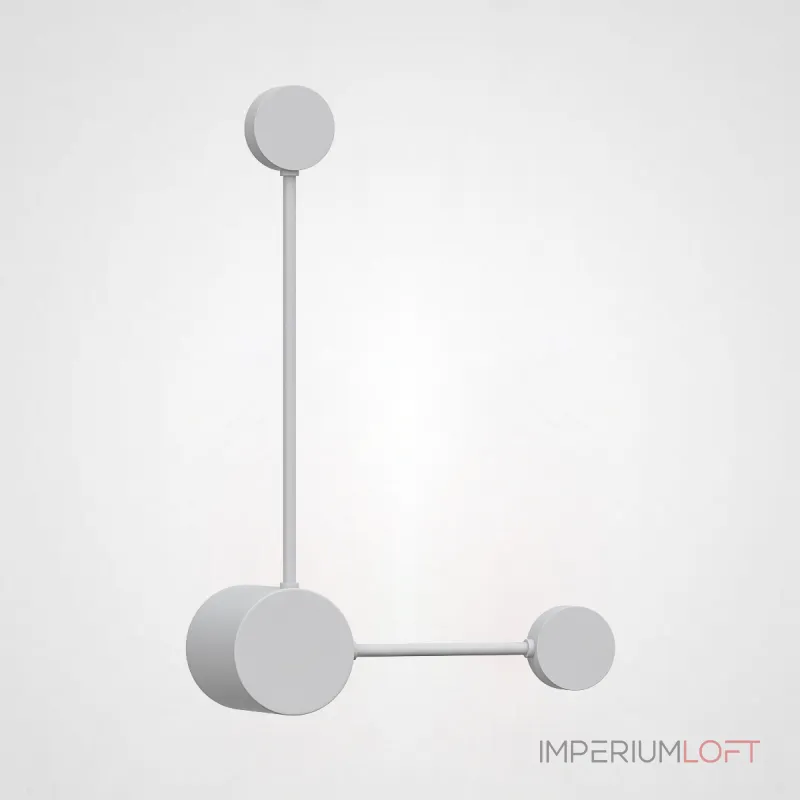 Бра Via Pin Wall Injection L41,5+29,5 White от ImperiumLoft Бра Via Pin Wall Injection L41,5+29,5 White от ImperiumLoft