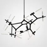 Подвесная люстра Агнес Chandelier Summer 20 Black