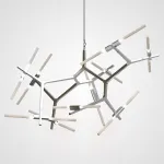 Подвесная люстра Агнес Chandelier Summer 20 Silver