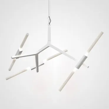 Подвесная люстра Агнес Chandelier Summer 6 White