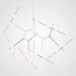 Подвесная люстра Агнес Chandelier Summer 14 White