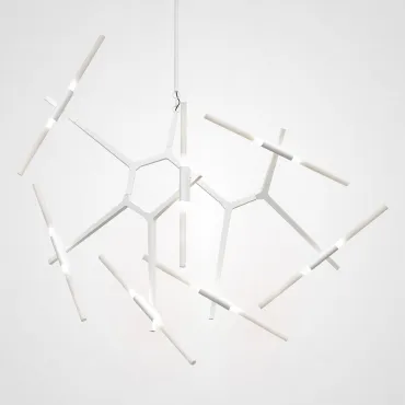 Подвесная люстра Агнес Chandelier Summer 14 White