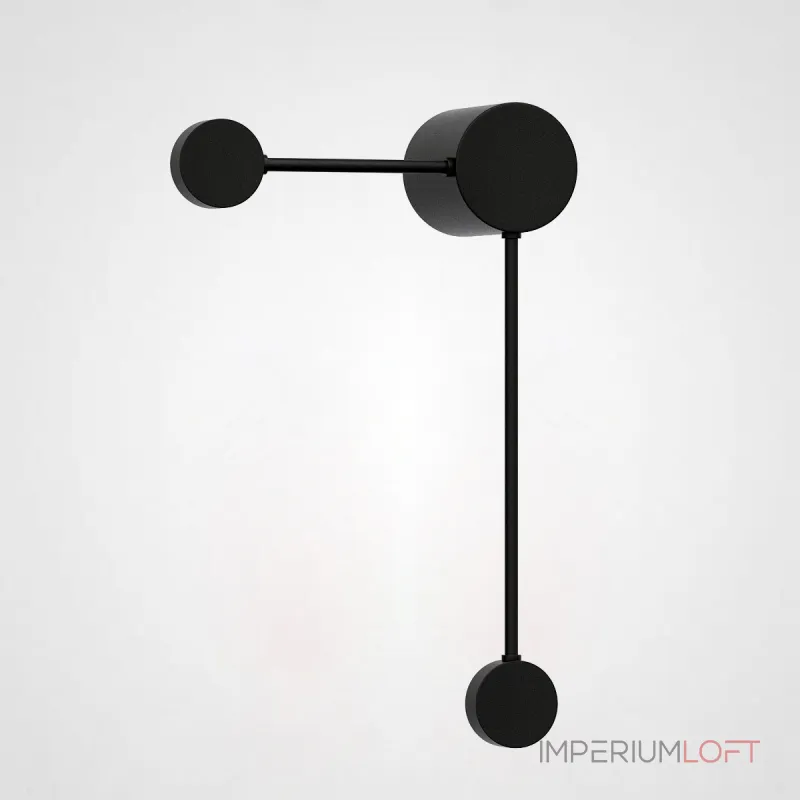 Бра Via Pin Wall Light black от ImperiumLoft Бра Via Pin Wall Light black от ImperiumLoft