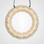 Подвесной светильник ROSLYN RING chrome D 60 от ImperiumLoft