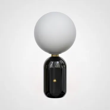Настольная лампа Parachilna Aballs black (D25) Настольная лампа Parachilna Aballs black (D25)