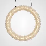 Подвесной светильник ROSLYN RING chrome D 80 от ImperiumLoft