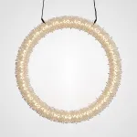 Подвесной светильник ROSLYN RING chrome D 100 от ImperiumLoft