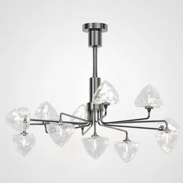 Люстра на штанге ICE 11 lamps Black Люстра на штанге ICE 11 lamps Black