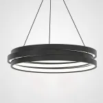 Подвесной кольцевой светильник GALO  D78,5 Black от ImperiumLoft