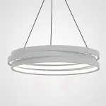 Подвесной кольцевой светильник GALO  D78,5 White от ImperiumLoft