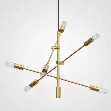 Люстра на штанге Mobile Chandelier - Large 6 бронза