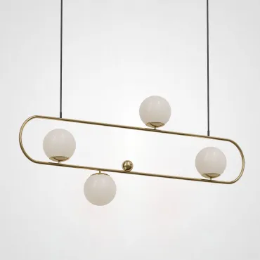 Подвесной реечный светильник HOOP L120 Bronze Подвесной реечный светильник HOOP L120 Bronze