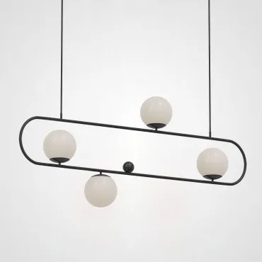 Подвесной реечный светильник HOOP L120 ЧЕРНЫЙ Подвесной реечный светильник HOOP L120 ЧЕРНЫЙ