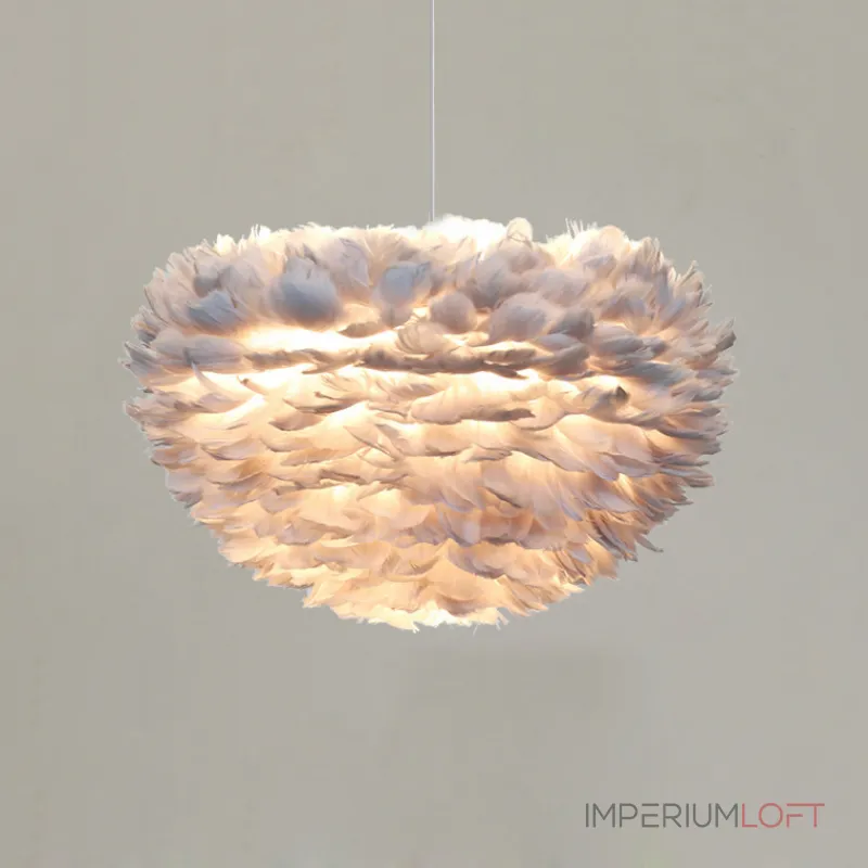 Подвесная люстра FEATHERS D80 Gray Подвесная люстра FEATHERS D80 Gray