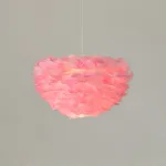 Подвесная люстра FEATHERS D40 Pink