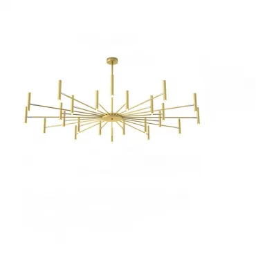 Люстра на штанге POP P40 Chandelier 24 lamps D130 Mod.B Gold