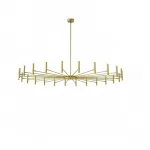 Люстра на штанге POP P40 Chandelier 24 lamps D130 Mod.A Gold