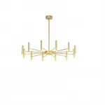 Люстра на штанге POP P40 Chandelier 12 lamps D100 Mod.A Gold