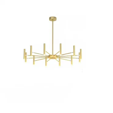 Люстра на штанге POP P40 Chandelier 12 lamps D100 Mod.A Gold