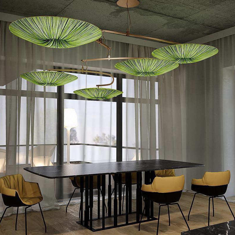 Люстра на штанге Aqua Creations Space