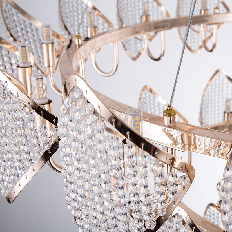 Подвесная хрустальная люстра Epica