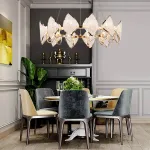 Подвесная хрустальная люстра Epica