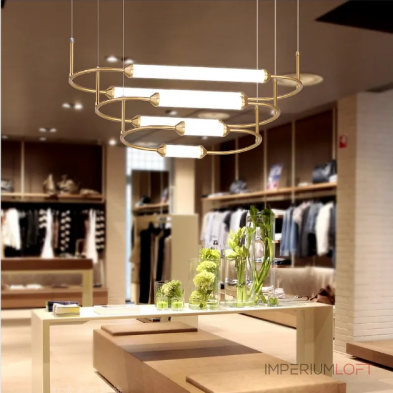 Подвесной светильник Gi&Co CIRQUE S Pendant Ellipse Vertical от ImperiumLoft