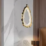 Подвесной светодиодный светильник с латунным кольцевым корпусом оригинальной формы IVALD ONE от ImperiumLoft