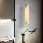 Подвесной светильник удлиненной формы из мрамора ERFURT MARBLE от ImperiumLoft