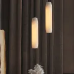 Подвесной светильник удлиненной формы из мрамора ERFURT MARBLE от ImperiumLoft