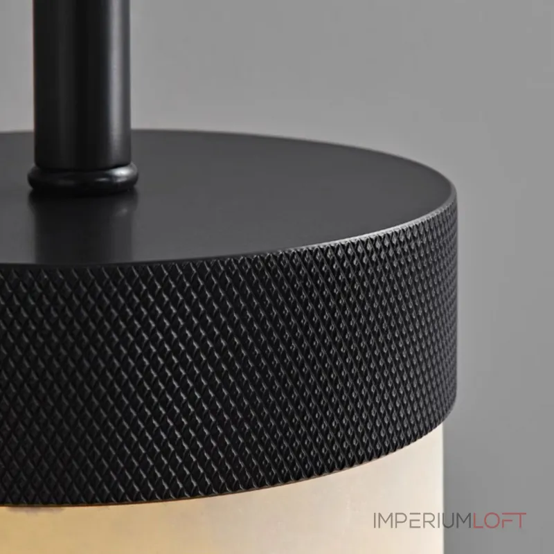 Серия подвесных светильников с округлыми плафонами из натурального алебастра TORVILL Brass от ImperiumLoft